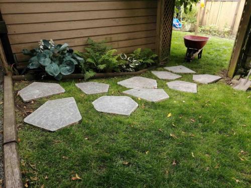 Stepping stones installed Spenser Dr_1