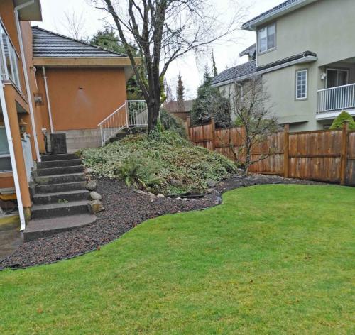 Redo rock work in garden beds (180A St.) - Before_1.